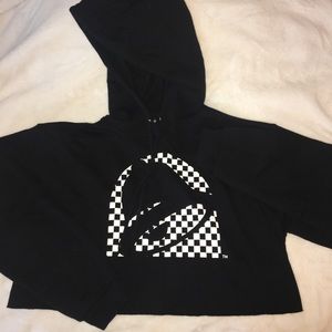 Cropped Forever 21 Taco Bell Hoodie